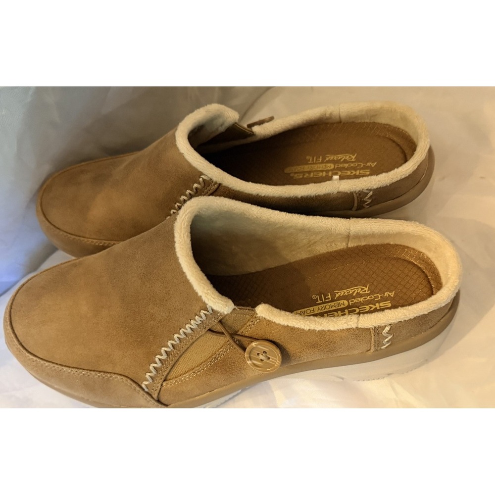 Skechers Shoes Womens 10 Sundaze Clog Brown Casual Low Top Closed Toe SN 167863 - Picture 3 of 10
